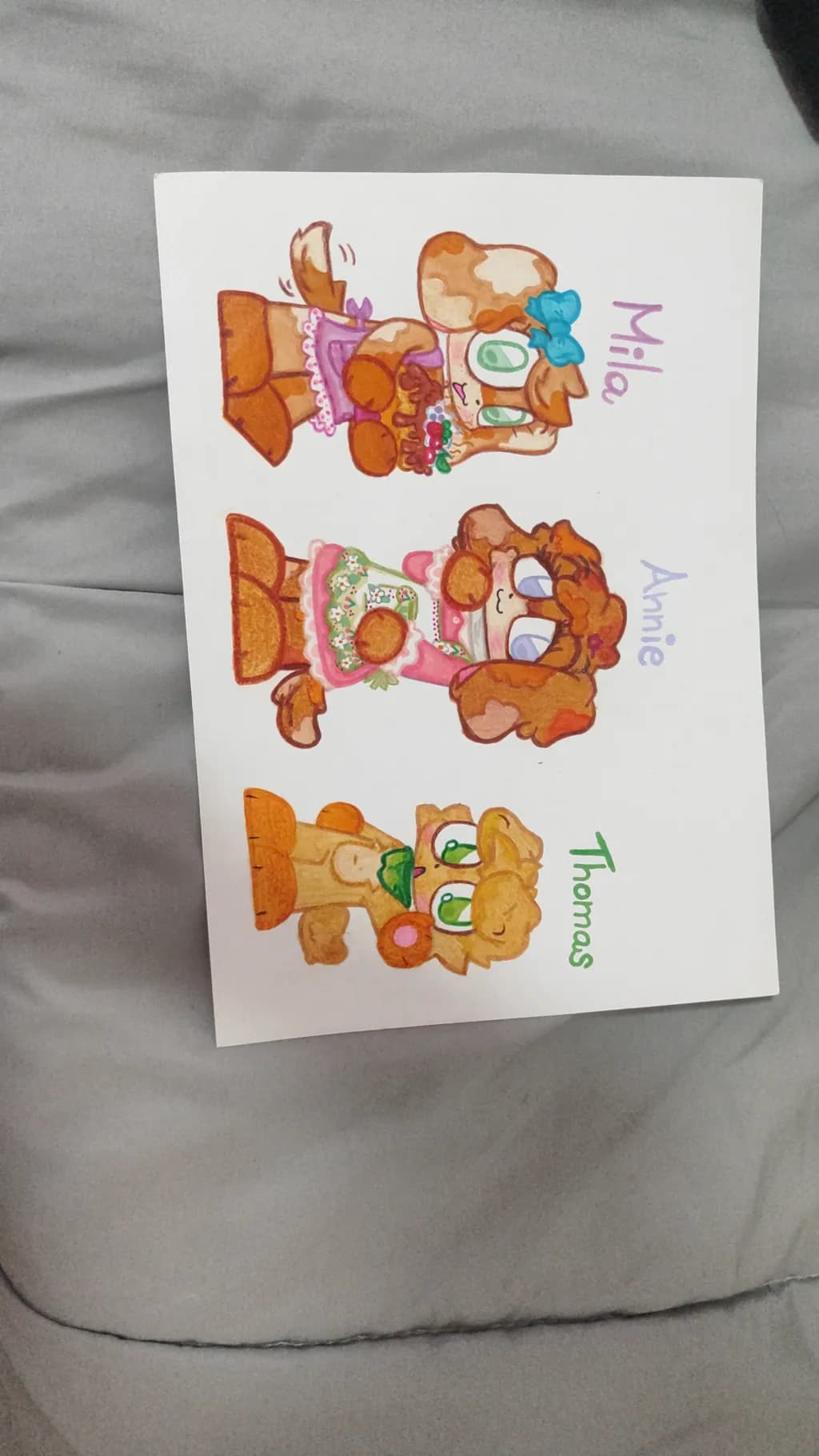 Mila Annie Thomas Characters