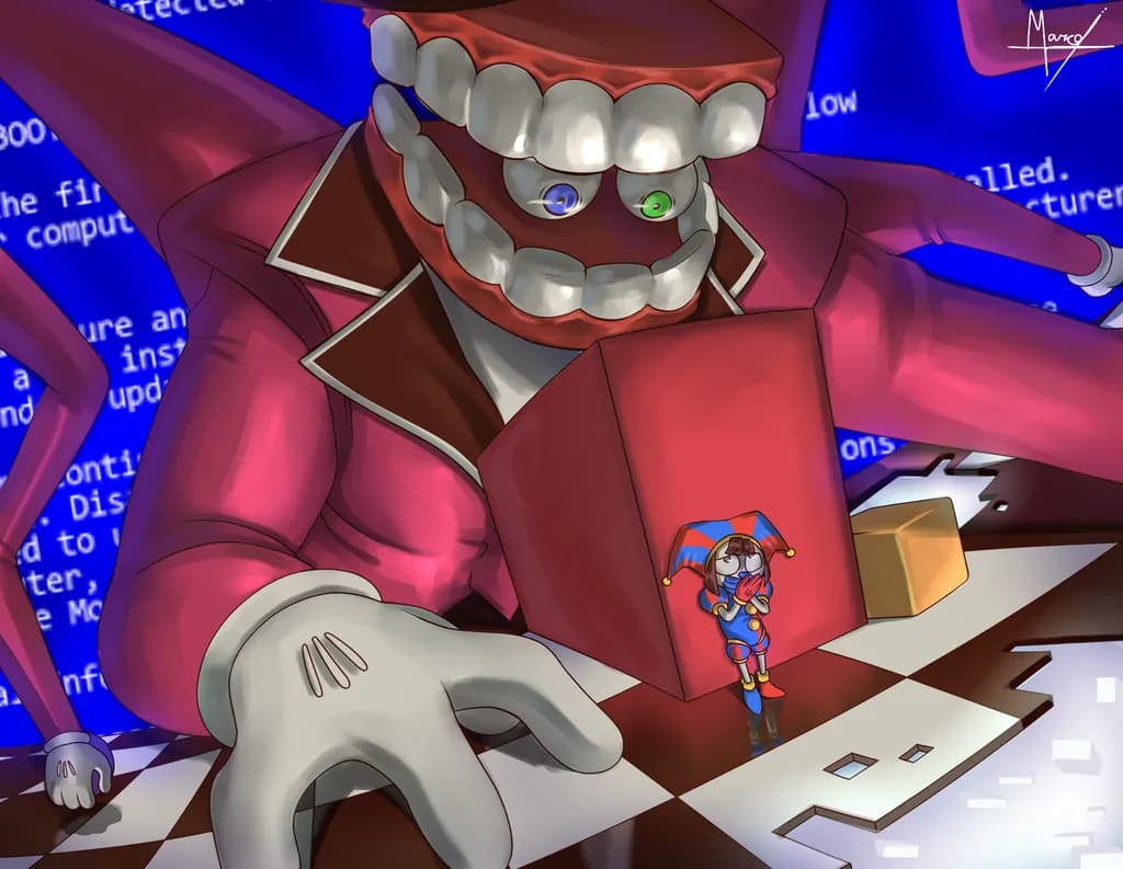 Giant Puppet and Jester