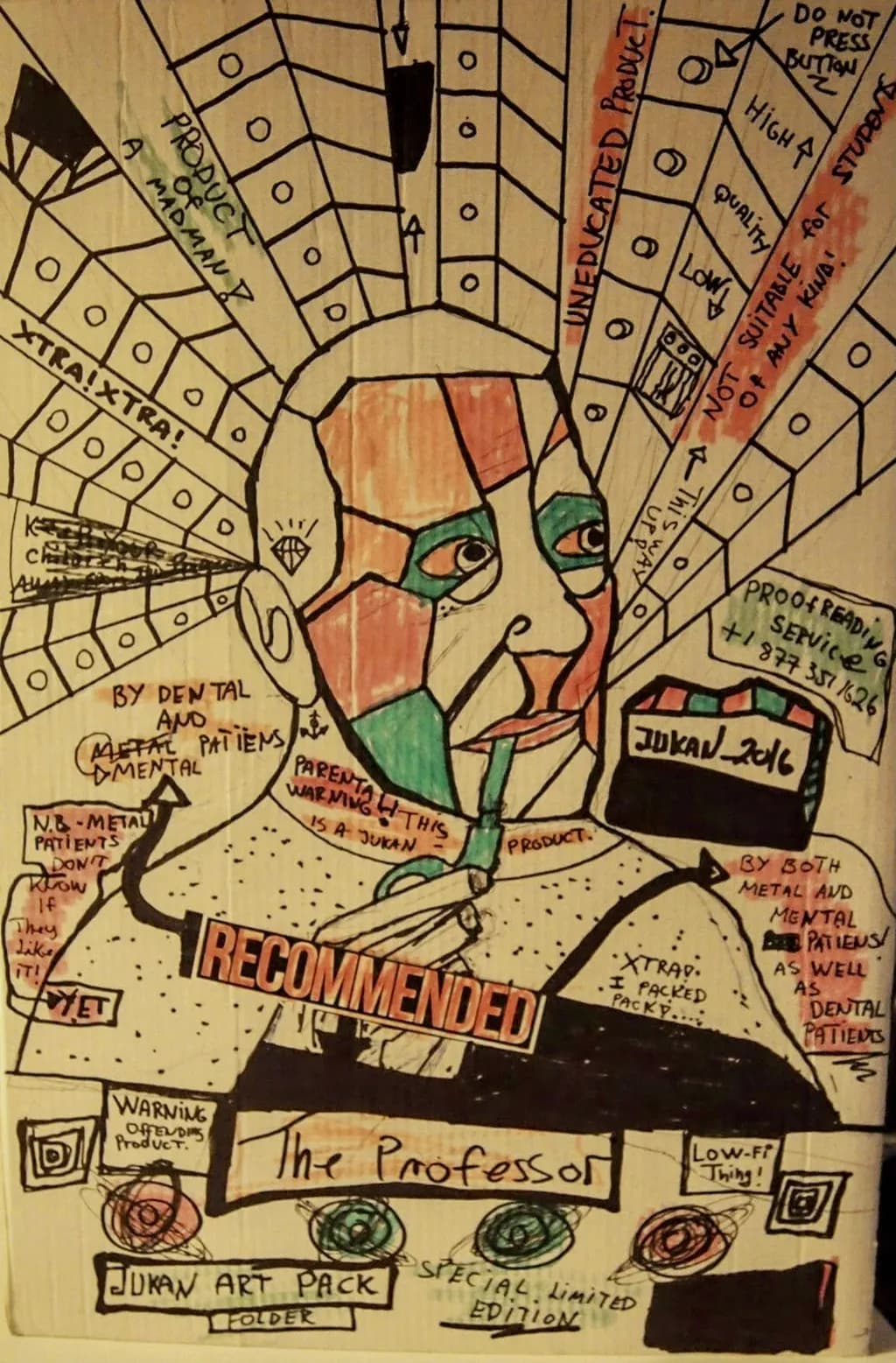 Abstract Figure Portrait
