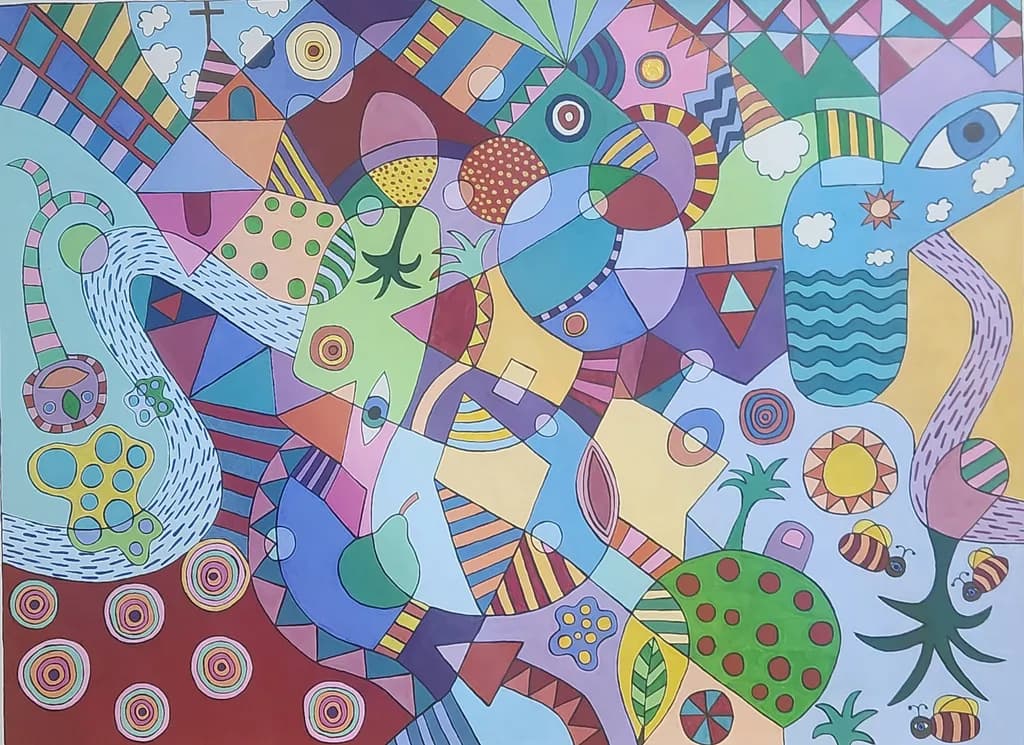 Inbound Abstract Composition