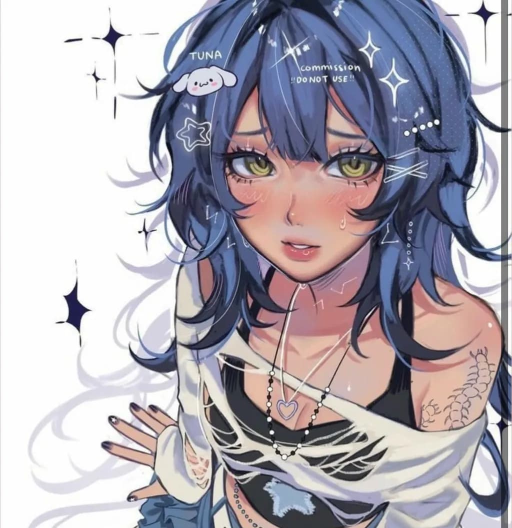 Blue-Haired Girl