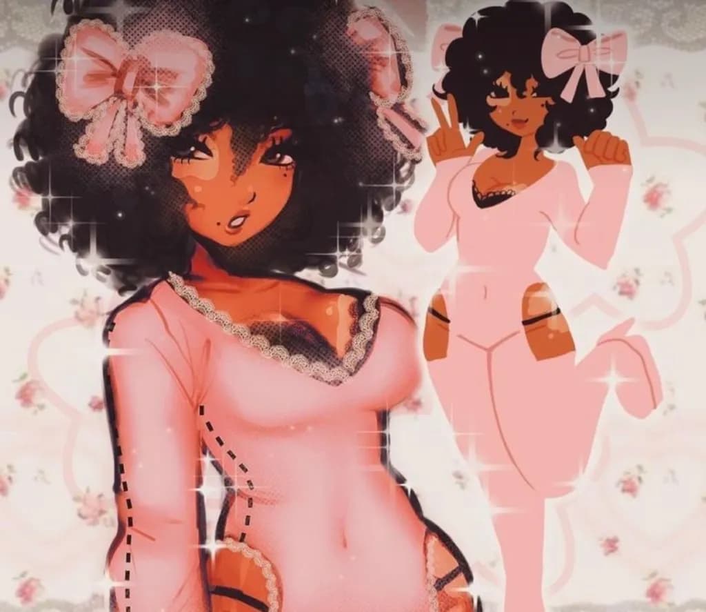 Pink Bow Girl