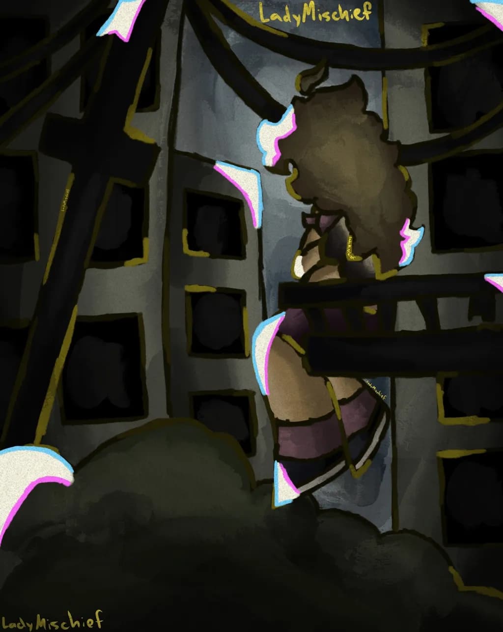 Urban Shadow Figure