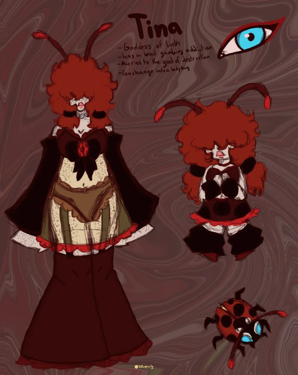 Ladybug Goddess Tina