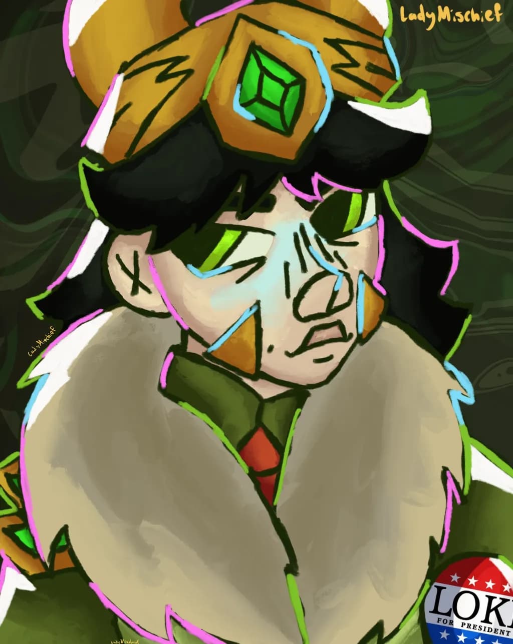 Loki Campaign Portrait