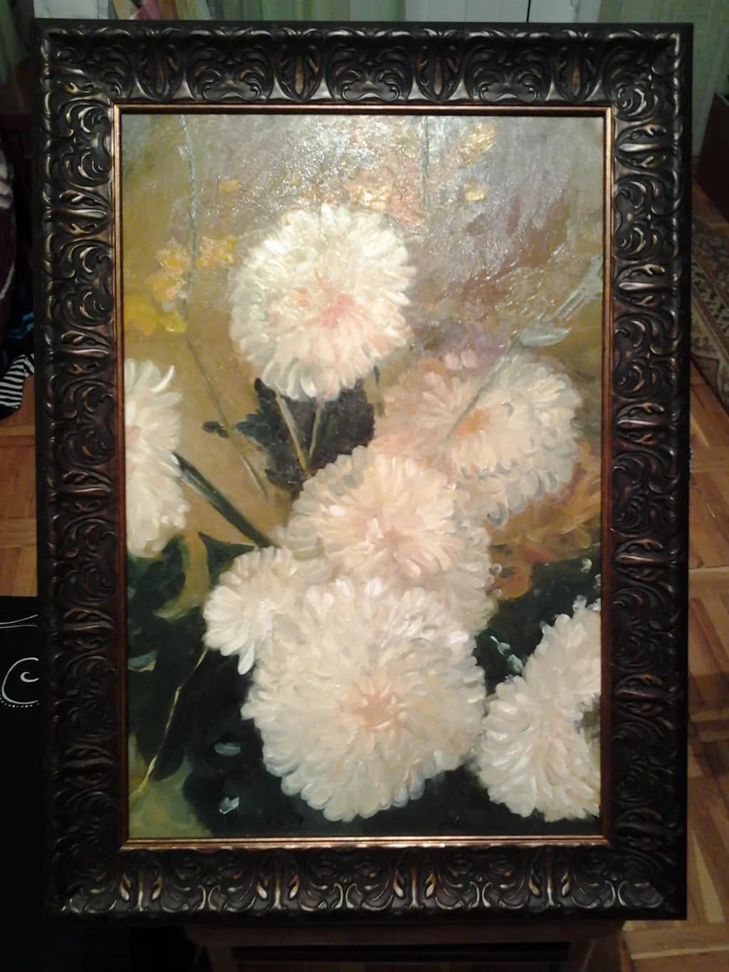 White Chrysanthemums