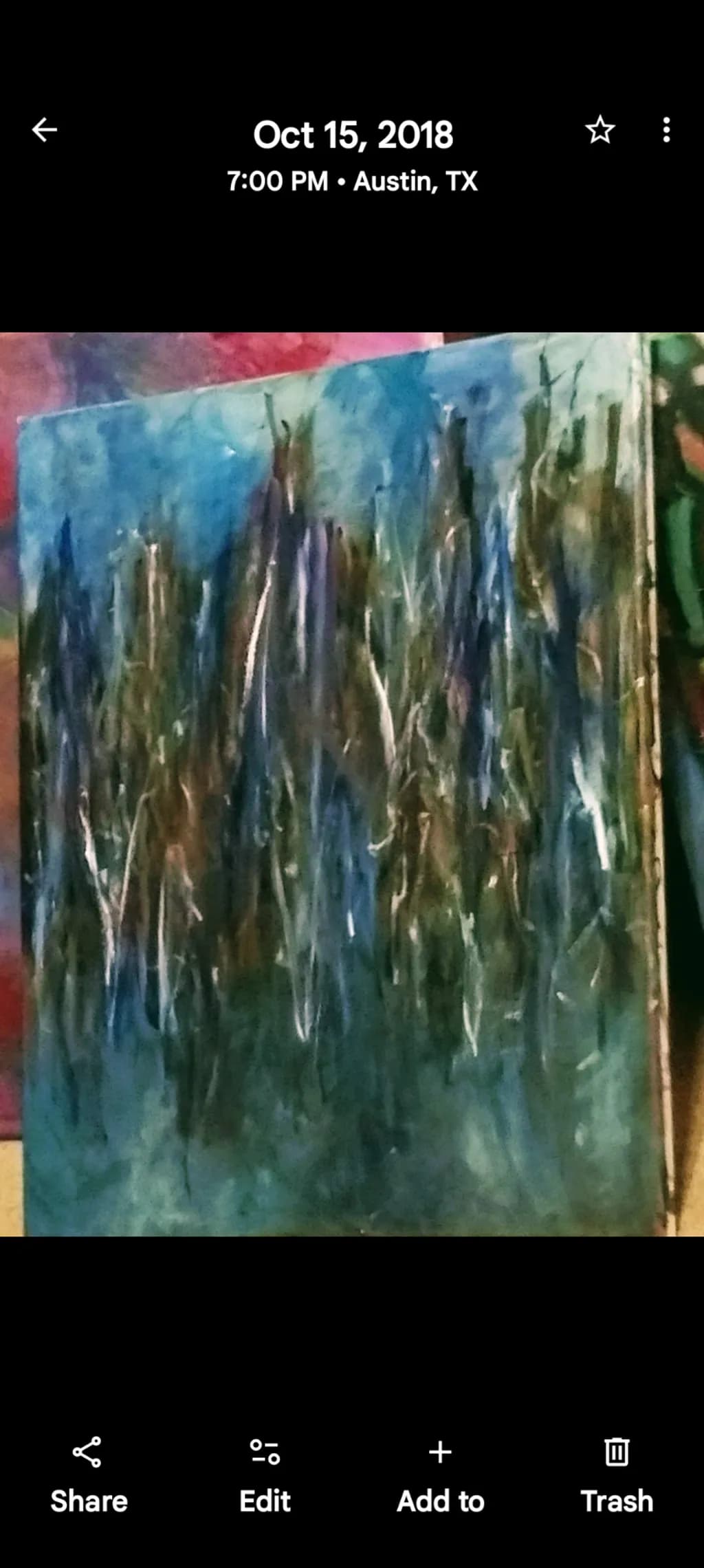 Textured Forest Depths