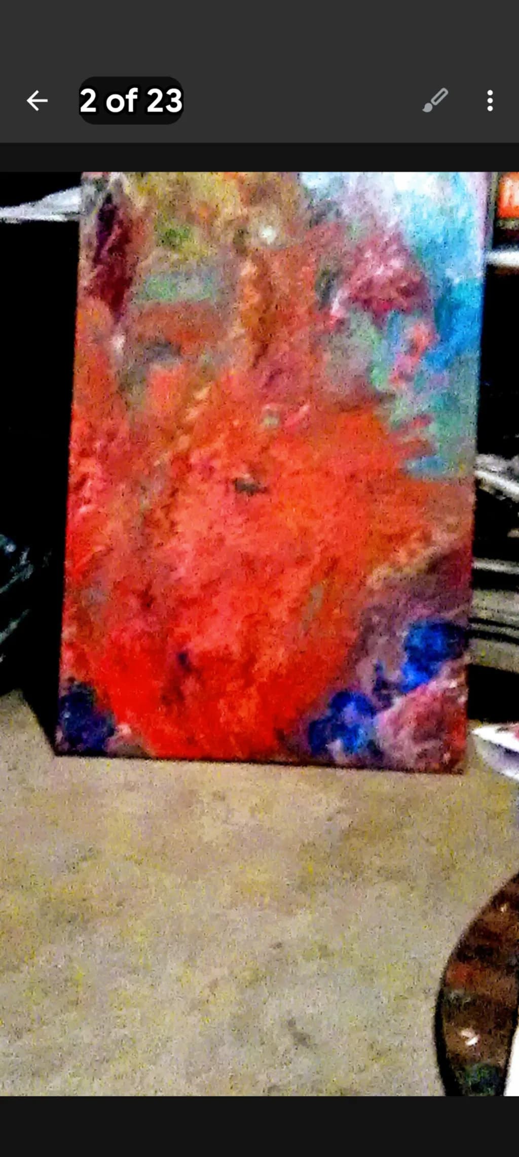 Abstract Coral Reef