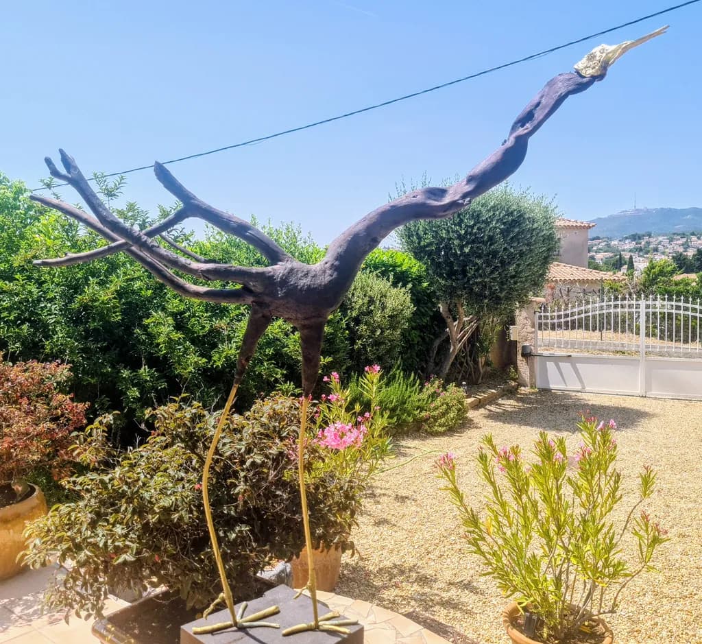 Branch Bird Sculpture