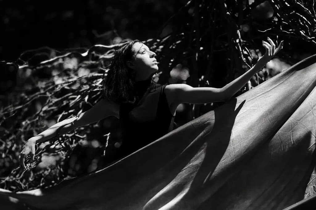Dancer Among Branches