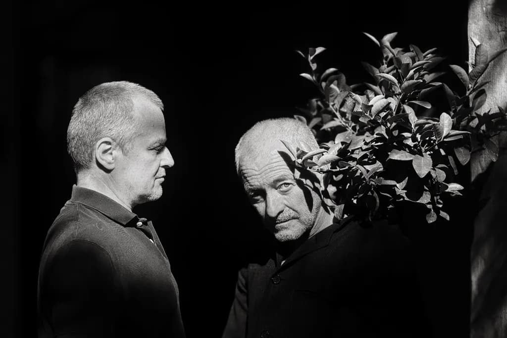 Man and Branch Contrast