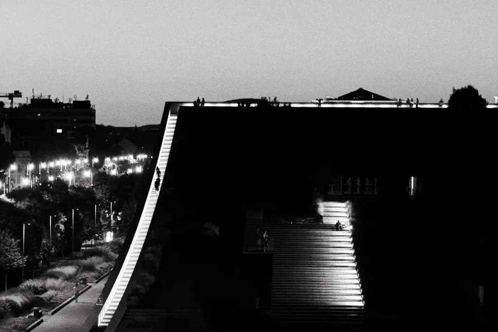 Illuminated Stairs
