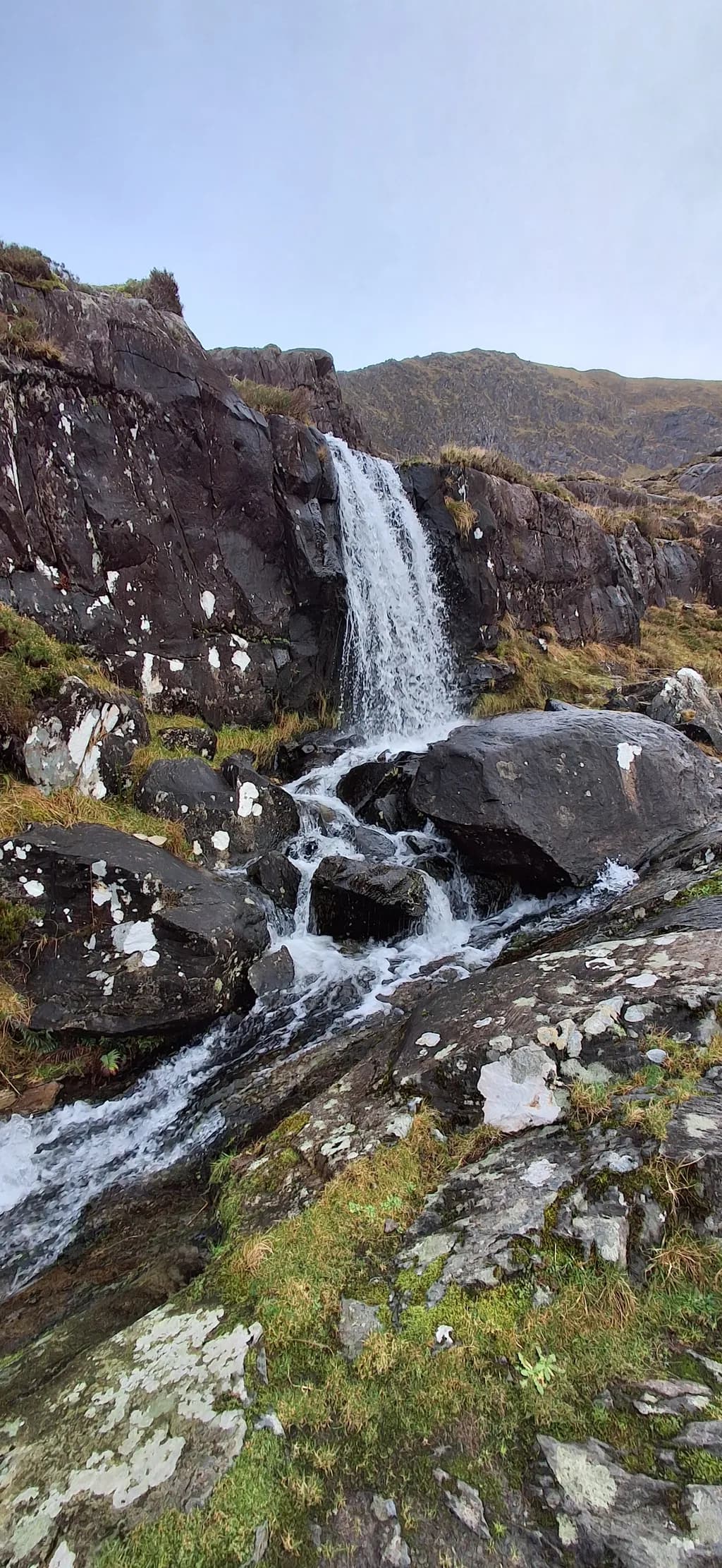 Mountain Waterfall Cascade