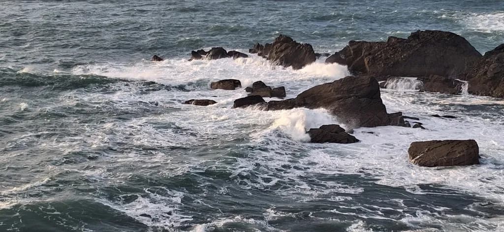 Rocky Shore Waves
