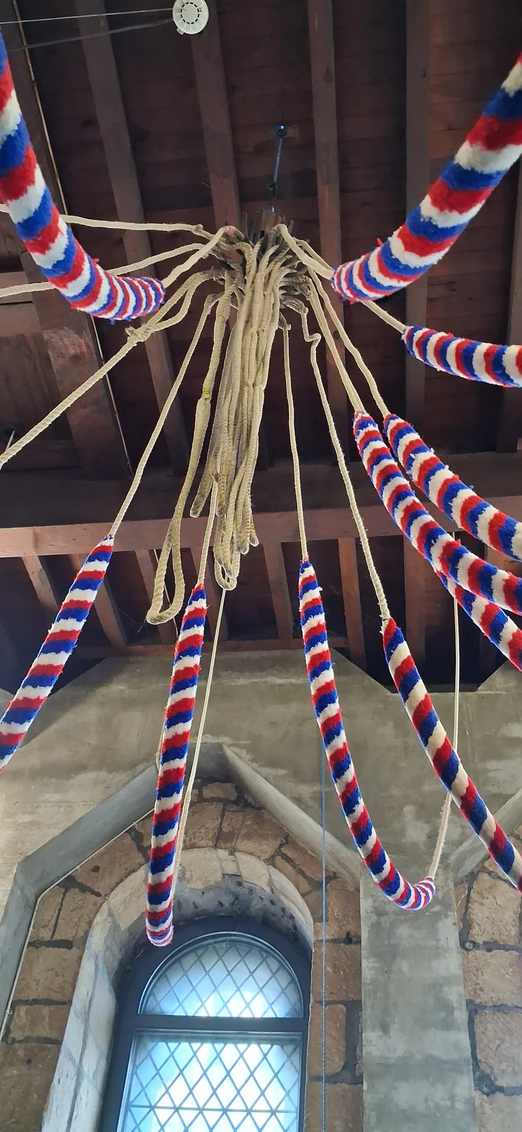 Bell Ropes in Tower