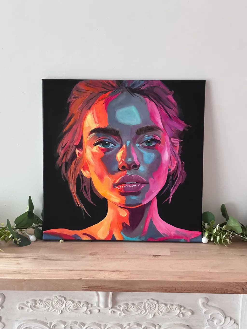 Colorful Portrait Study
