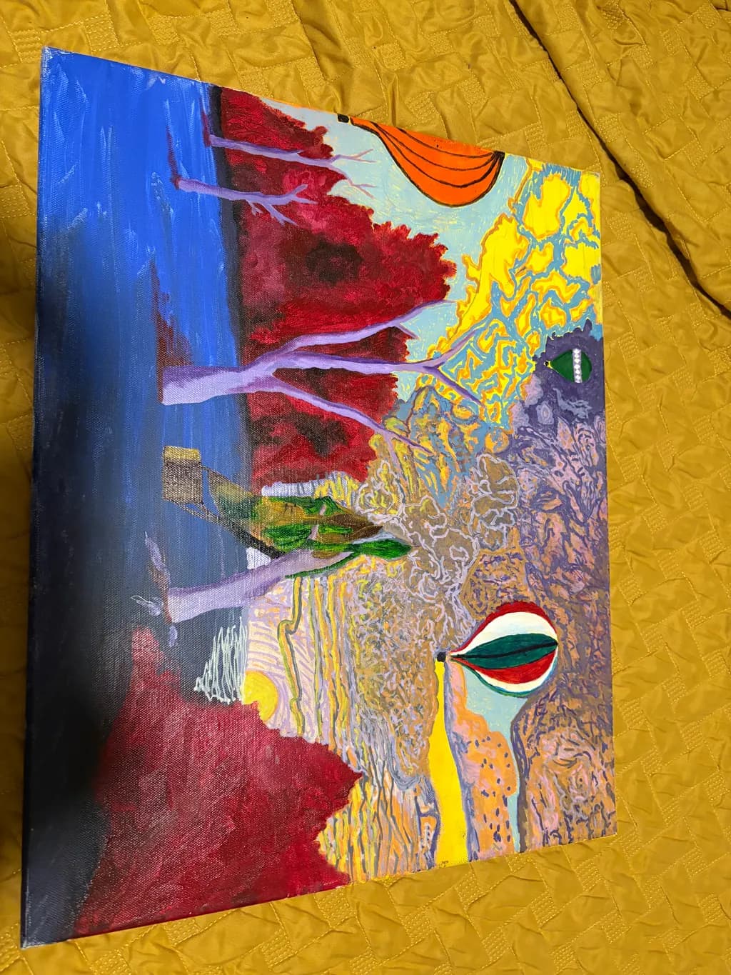Surreal Forest Landscape