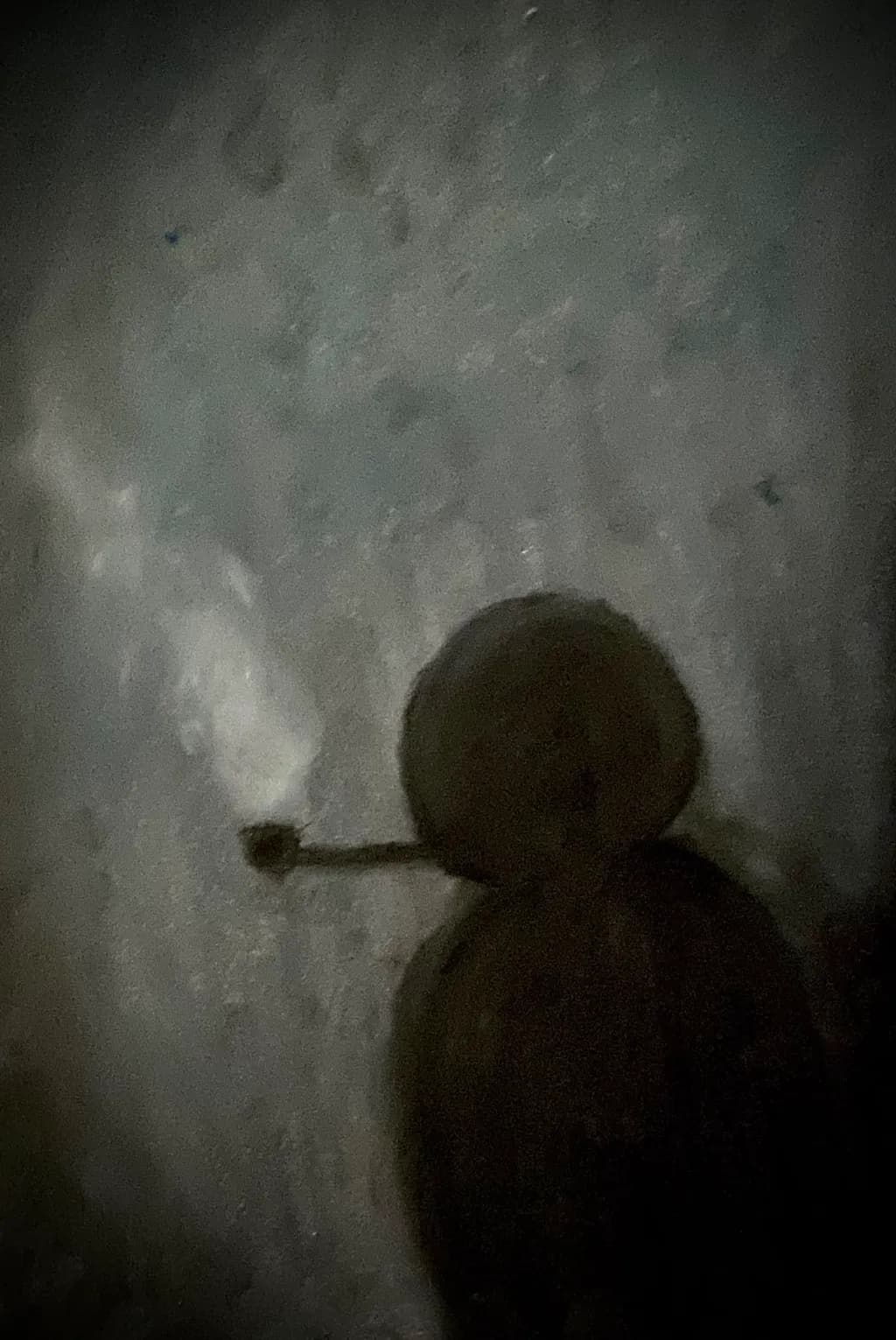 Abstract Shadow Figure