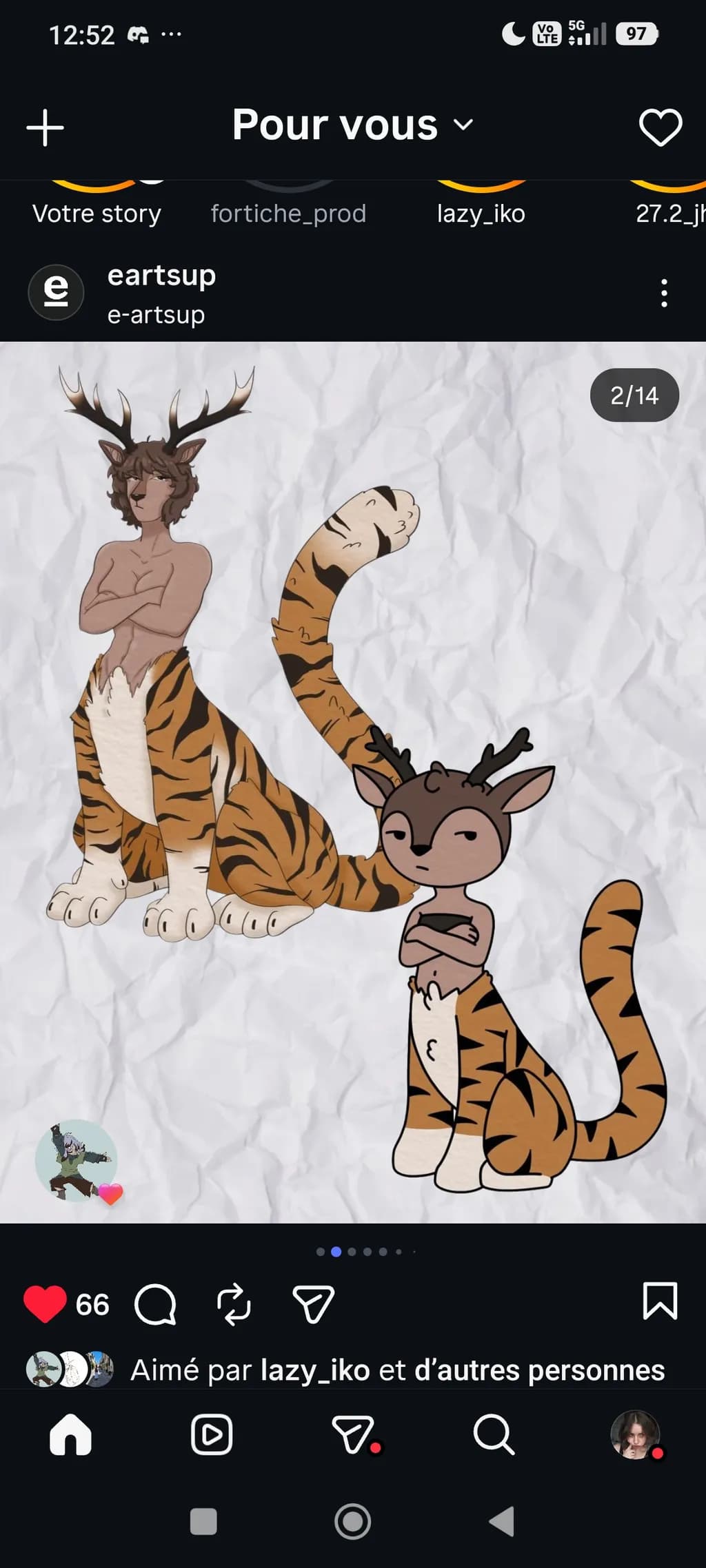 Tiger Deer Hybrid