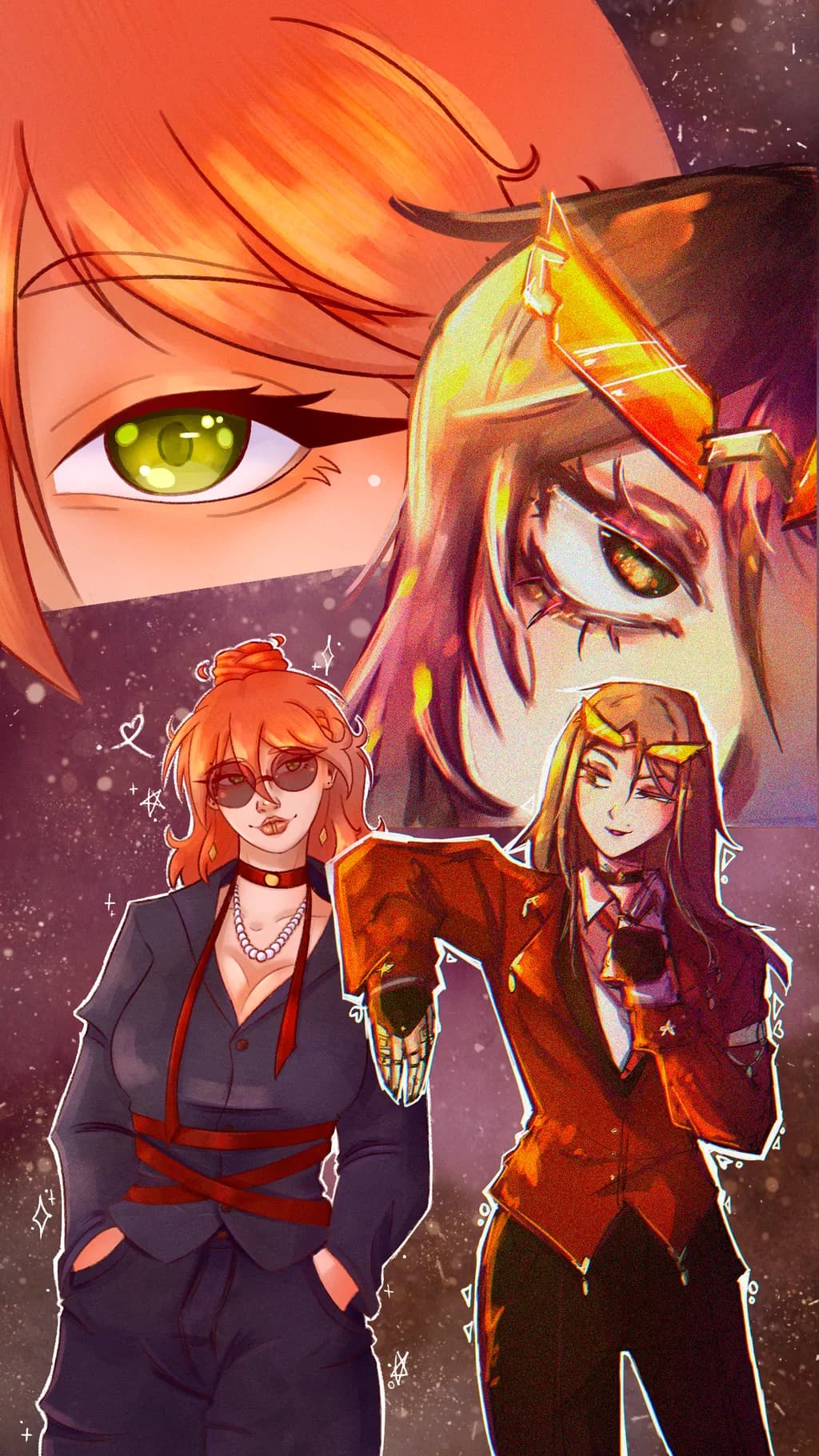 Eyes of Fire and Amber