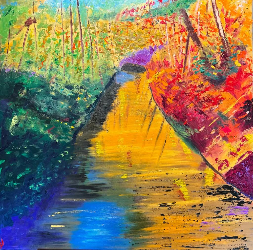 Autumn River Reflections