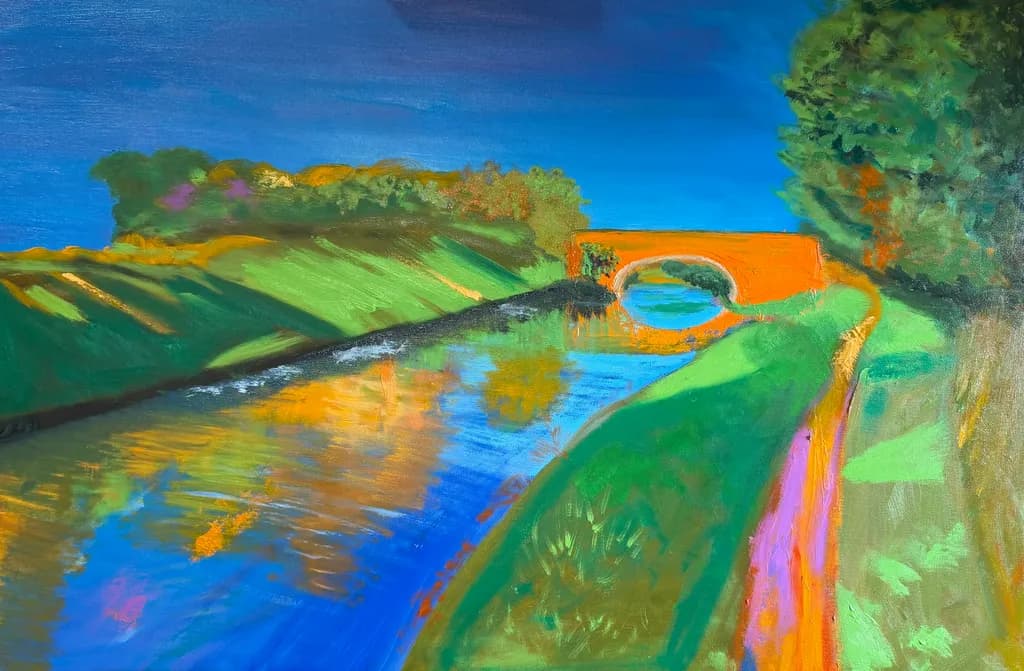 Bridge Over River Path