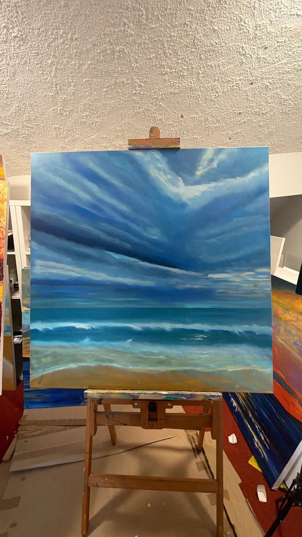 Ocean Waves and Sky