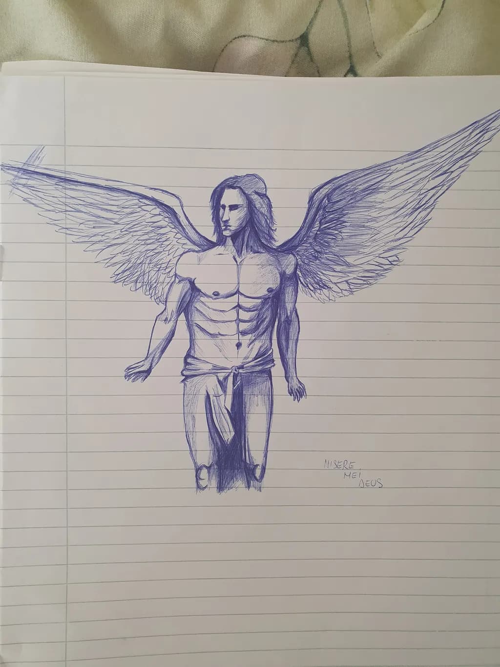 Winged Figure Study