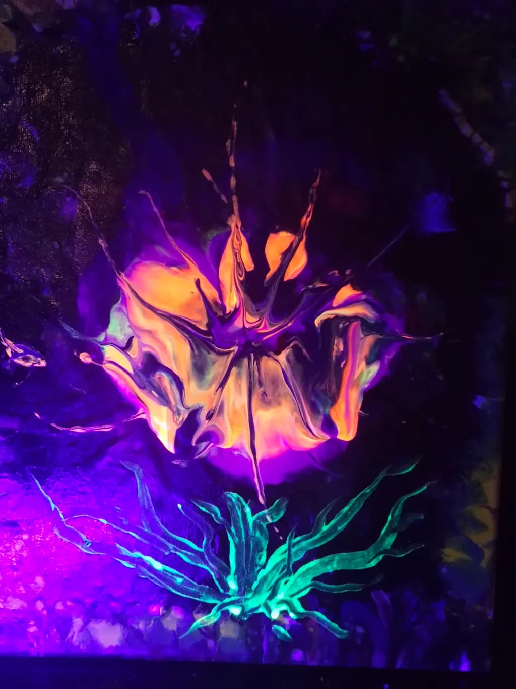Abstract Glow Composition