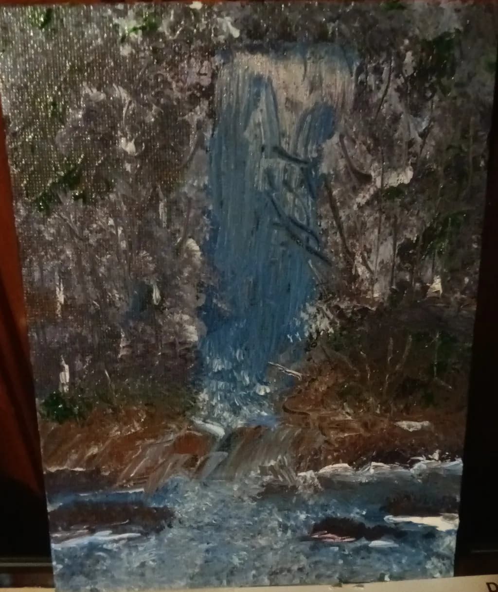 Blue Forest Waterfall
