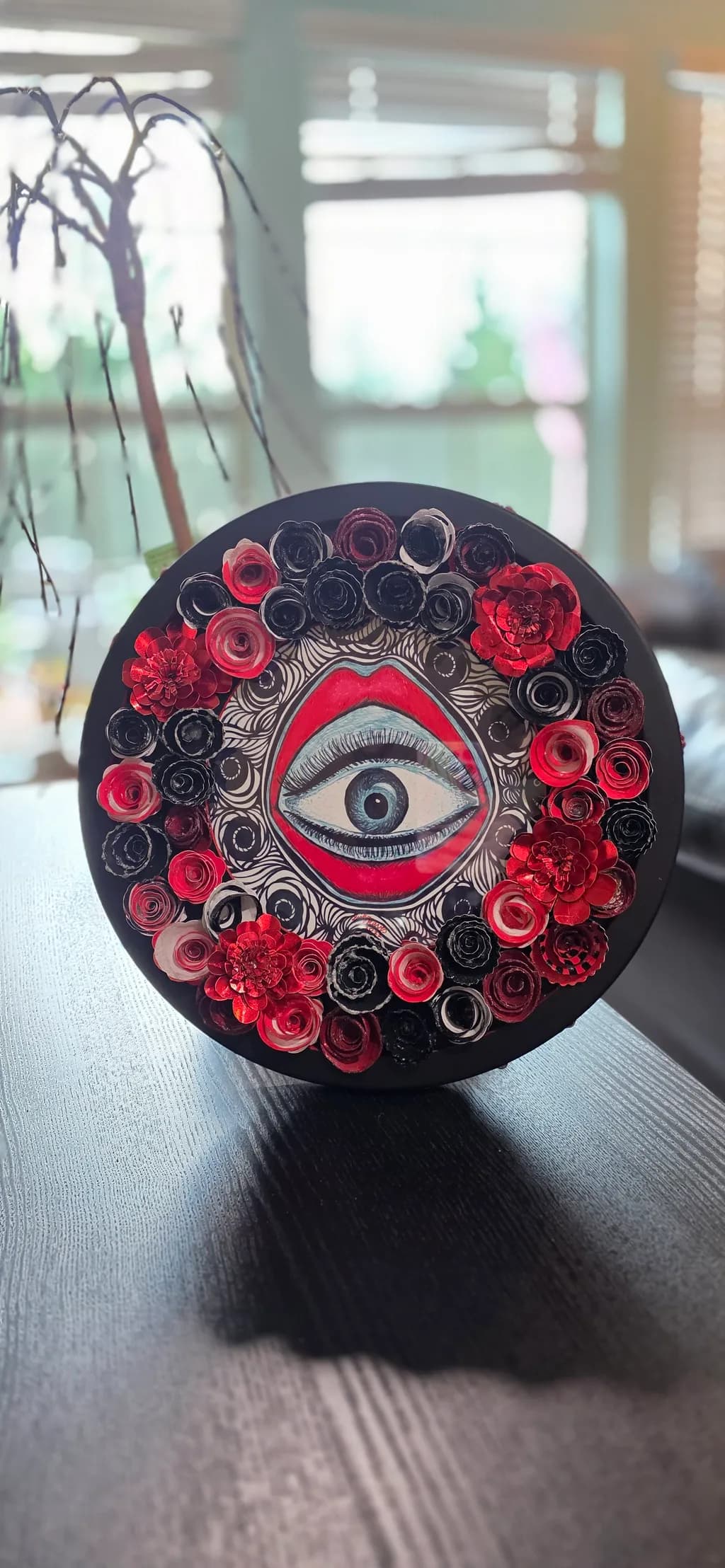 Eye and Floral Circle