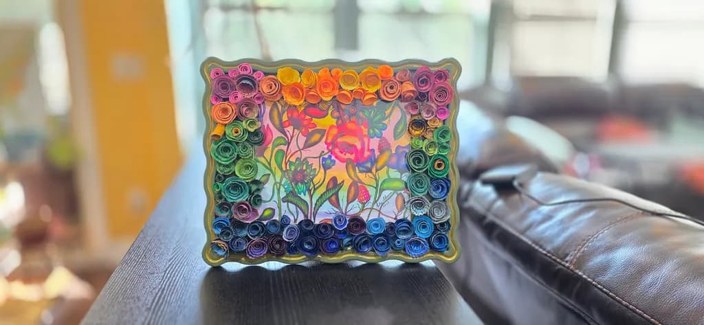 Floral Frame Bloom