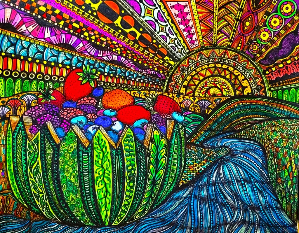Fruit Basket Sunrise
