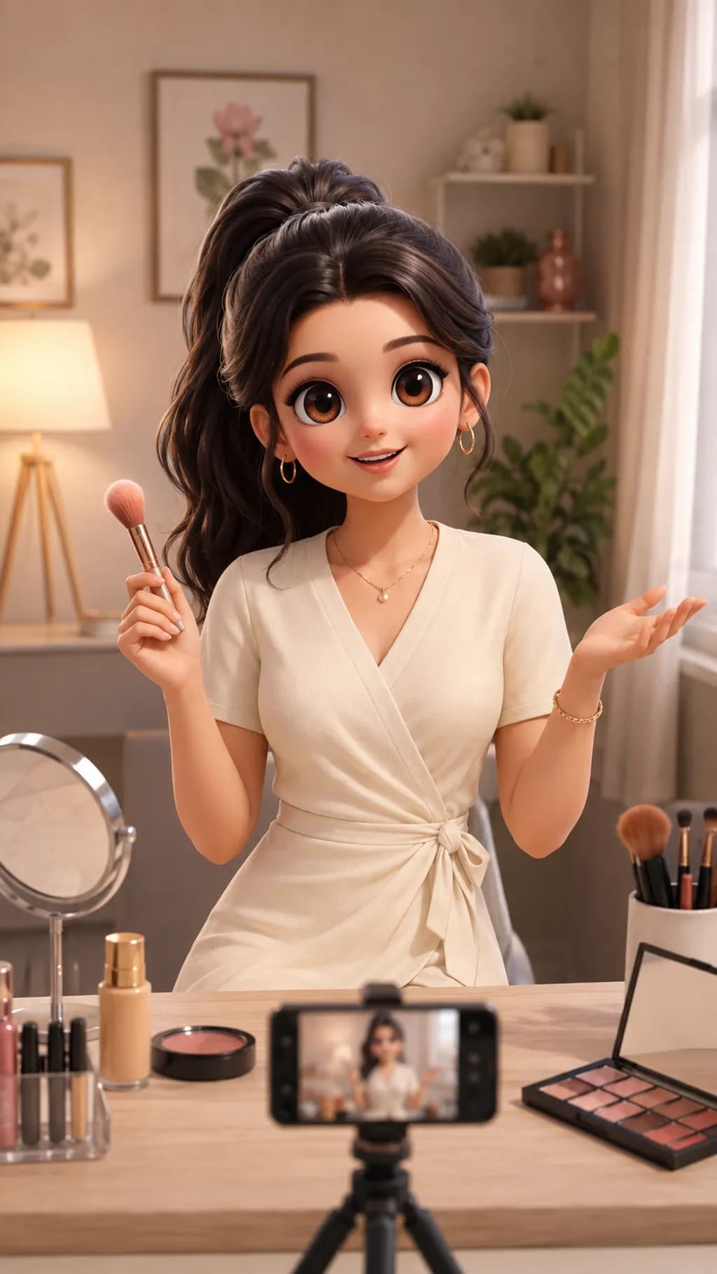Makeup Tutorial Session