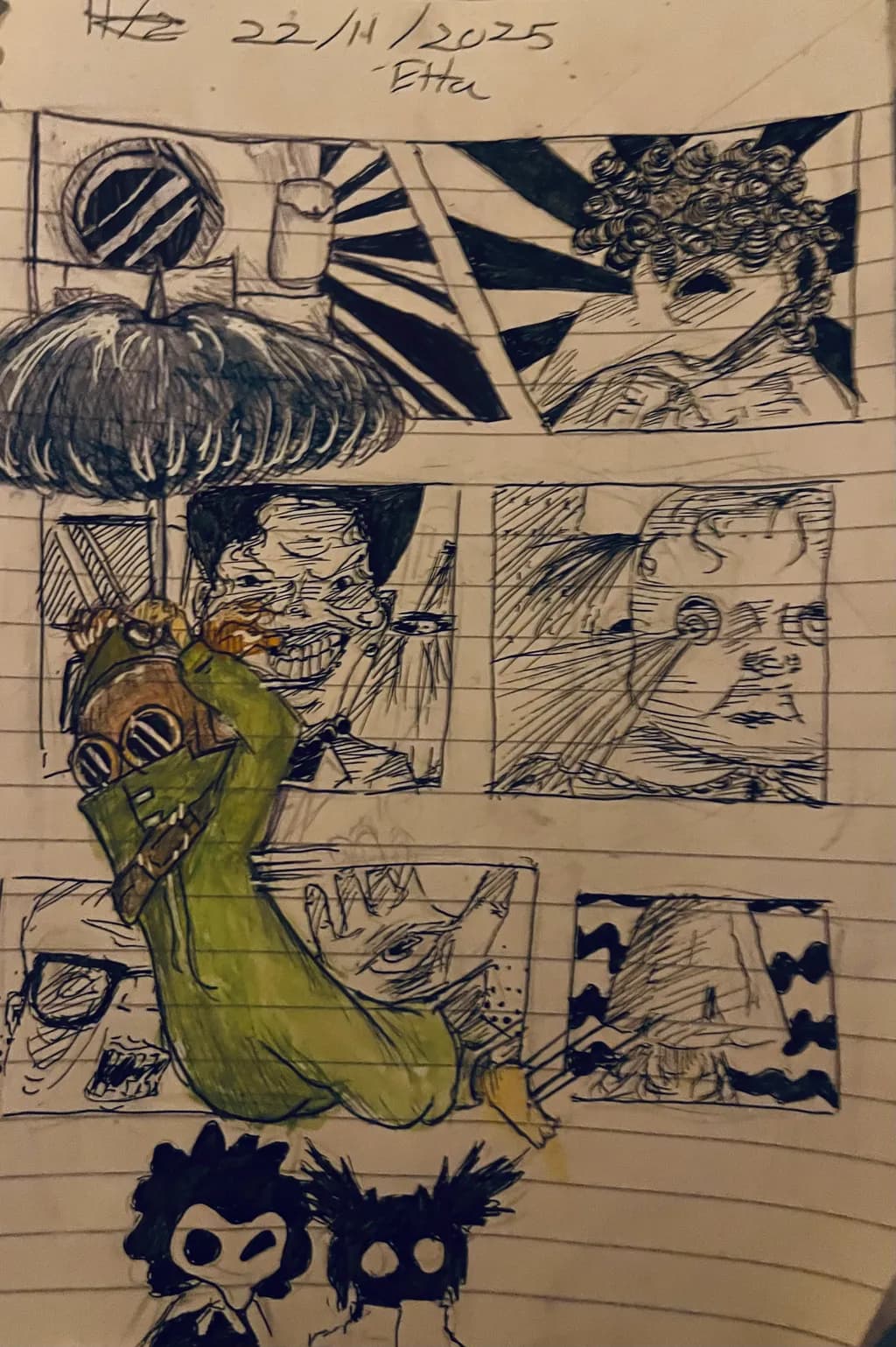 Mask and Panels