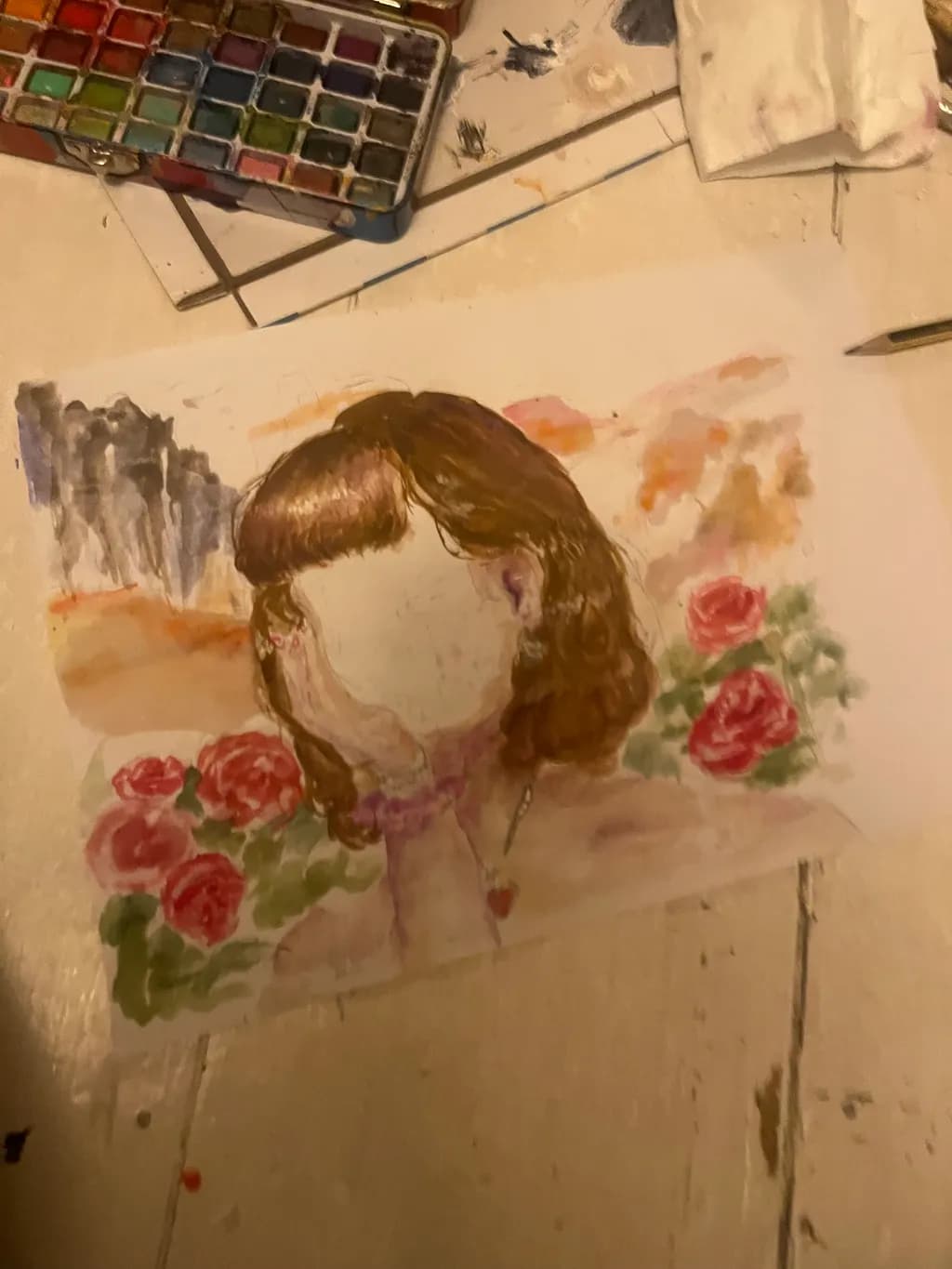 Rose Garden Portrait