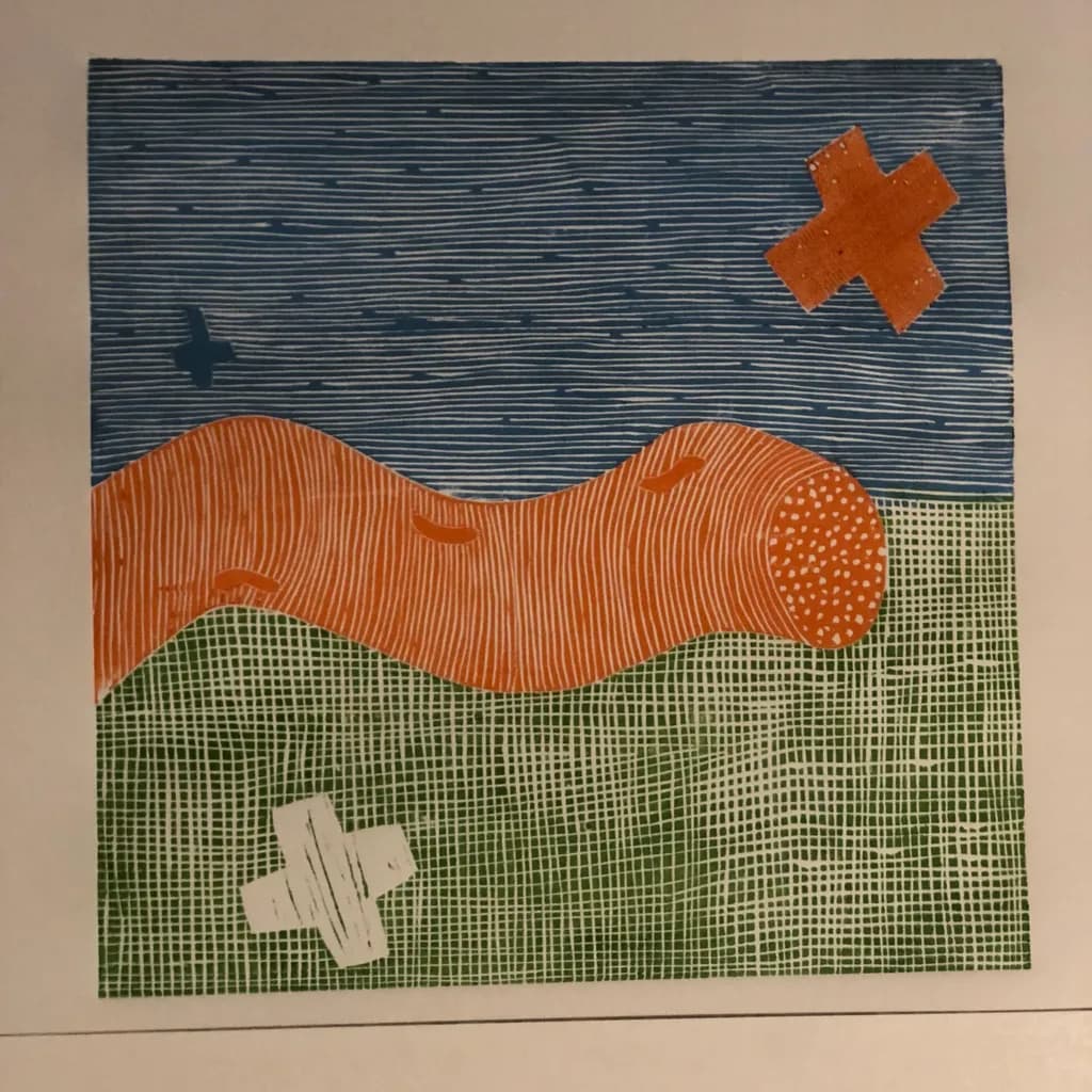 Worm on Grass