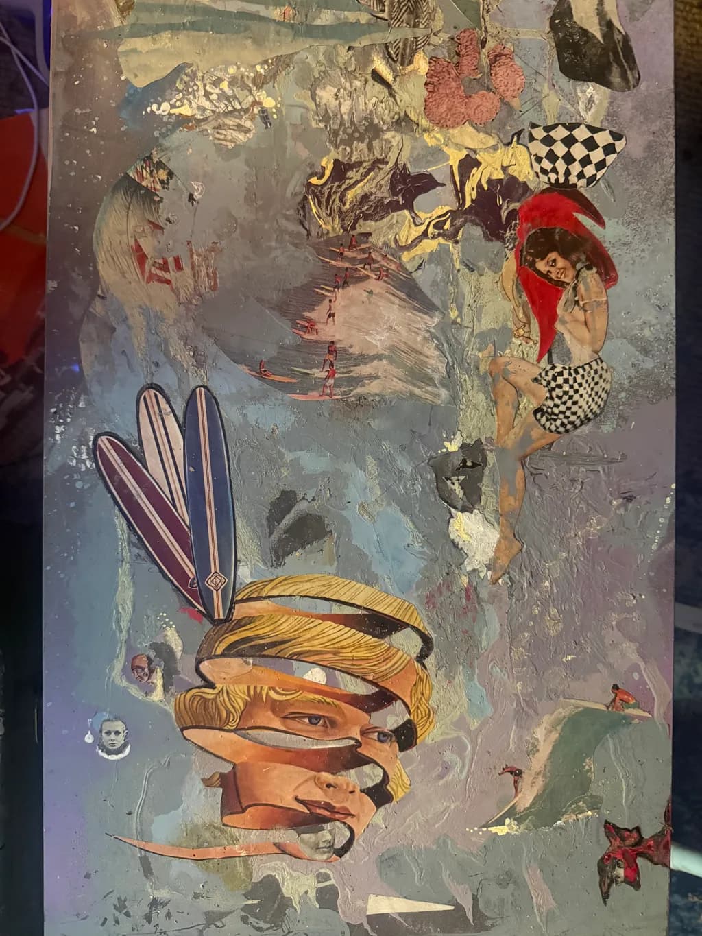 Surfer's Fragmented Dream