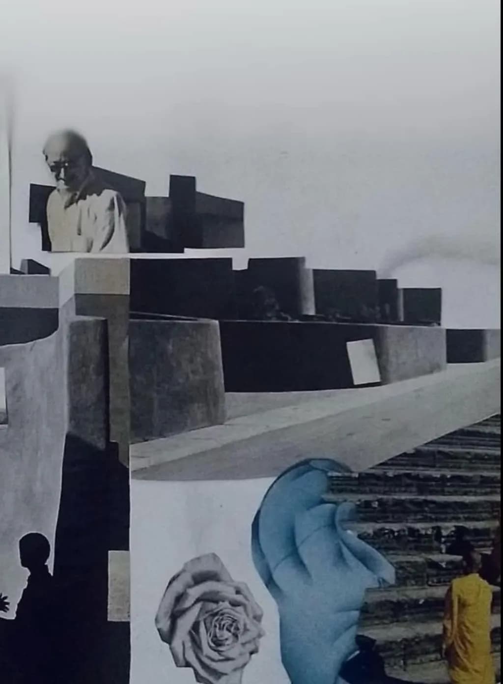 Surreal Sculpture Collage