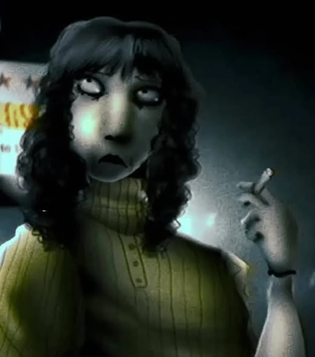 Woman with Cigarette