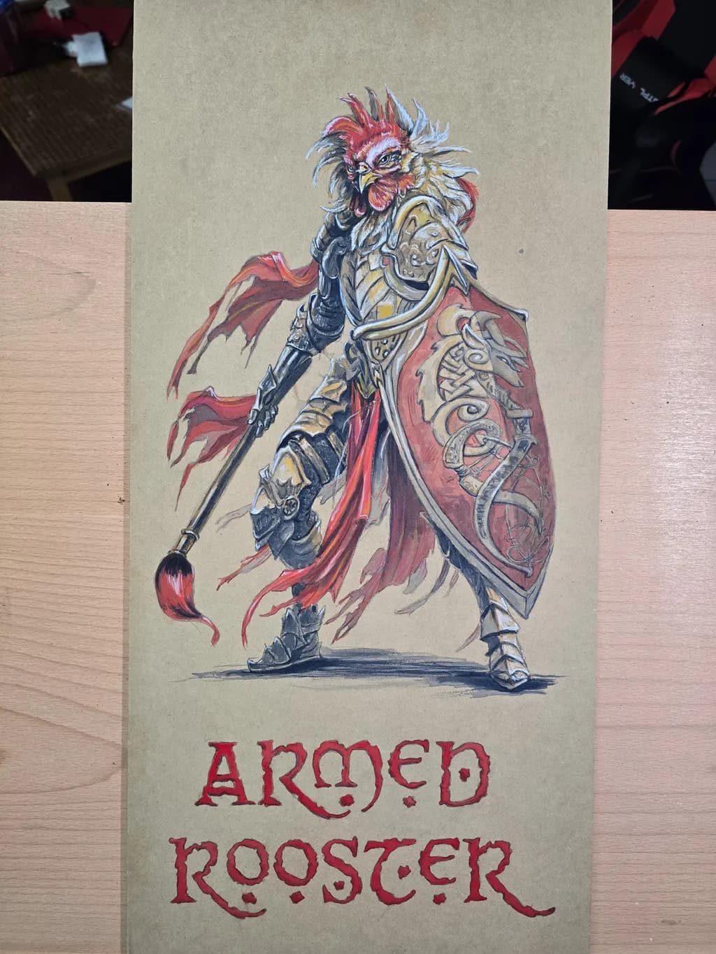 Armed Rooster