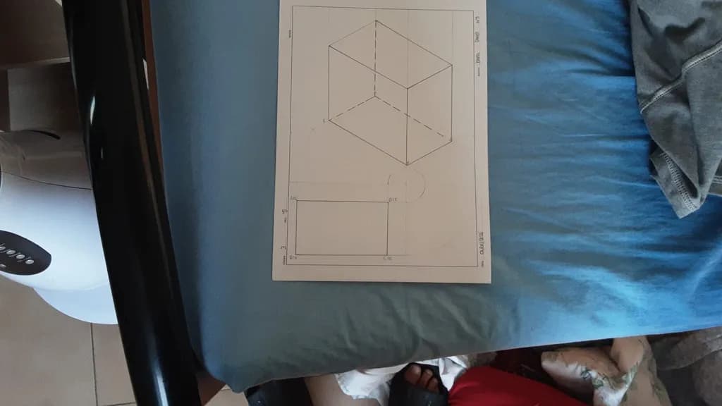 Geometric Cube Diagram