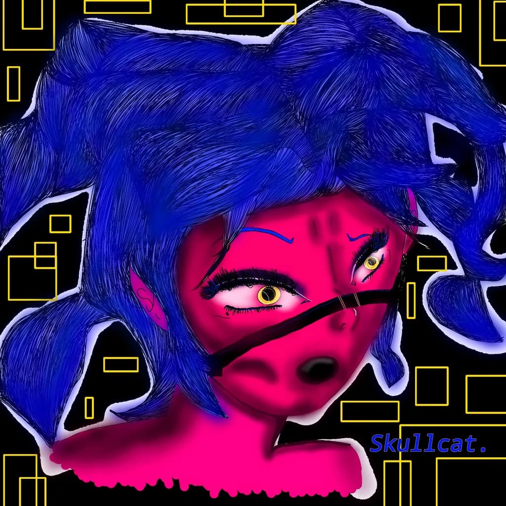Skullcat Portrait