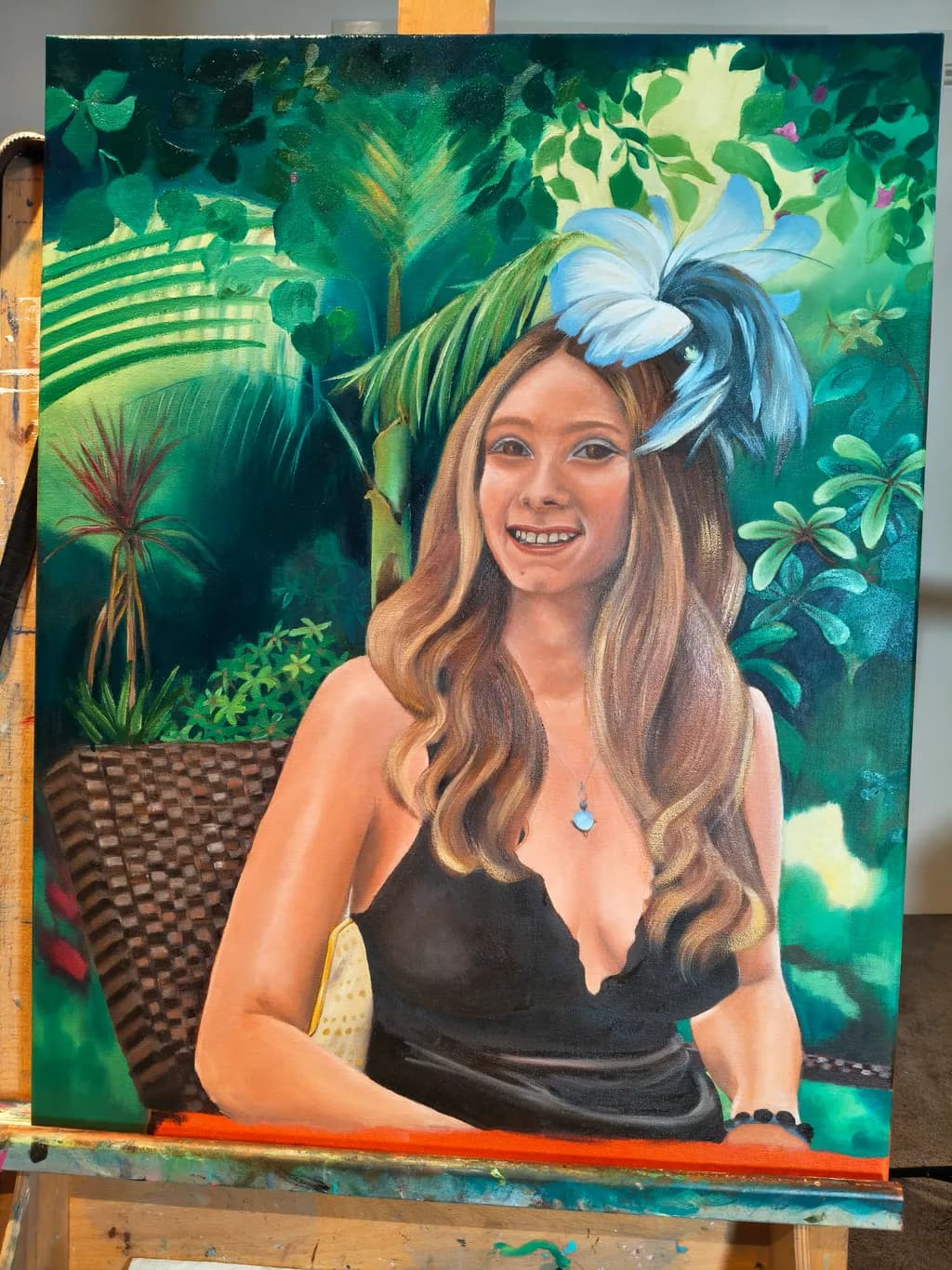 Tropical Garden Portrait