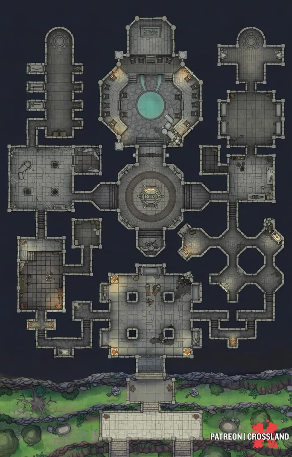 Dungeon Fortress Map