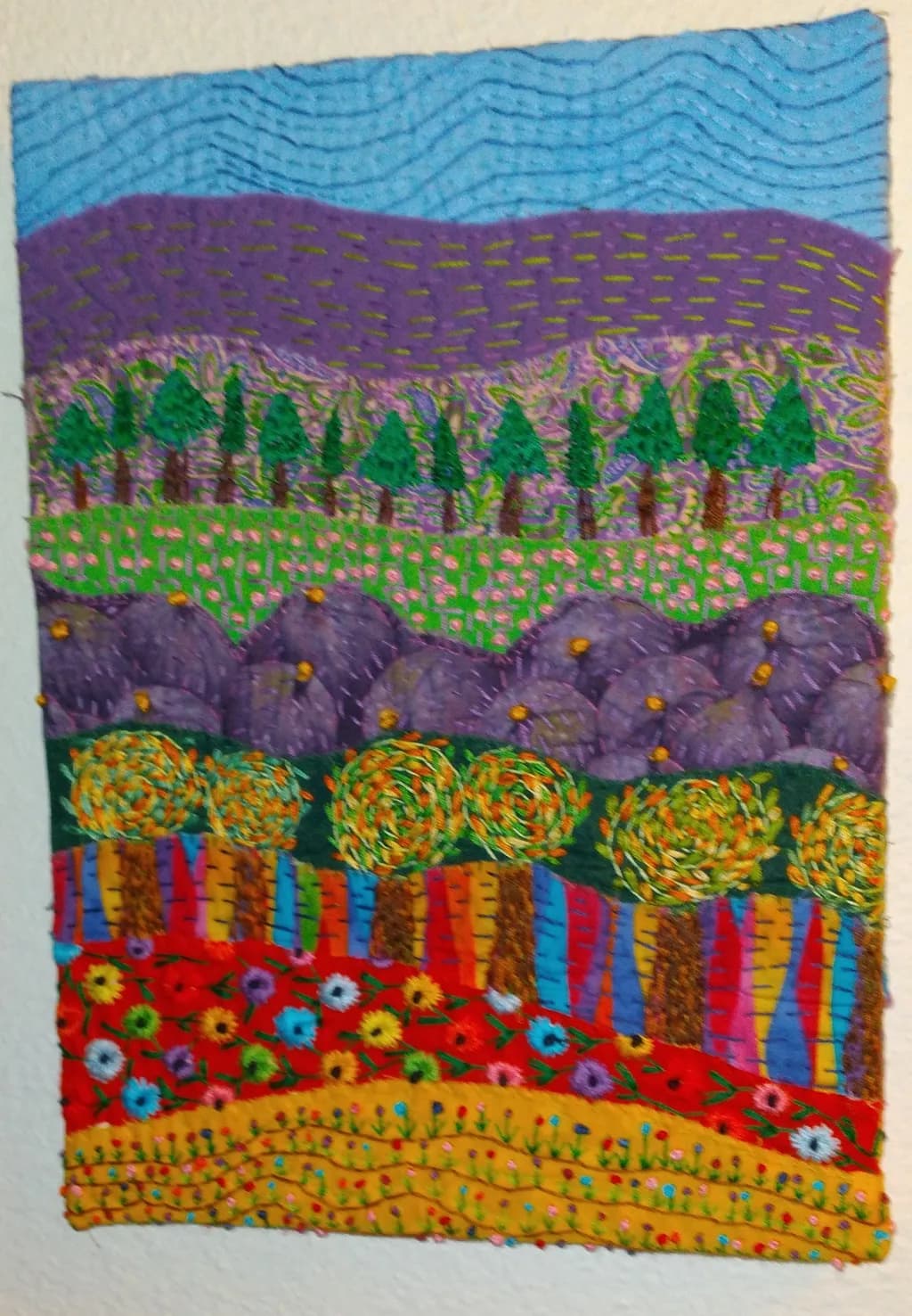 Layered Mountain Garden