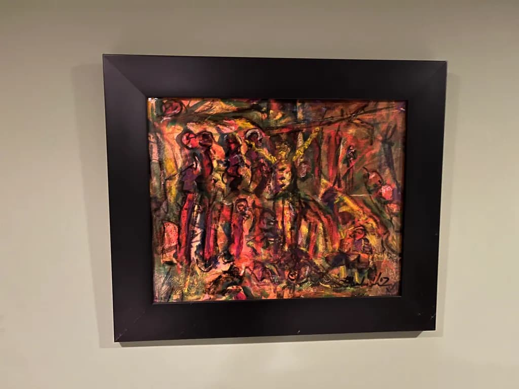 Abstract Figures Composition