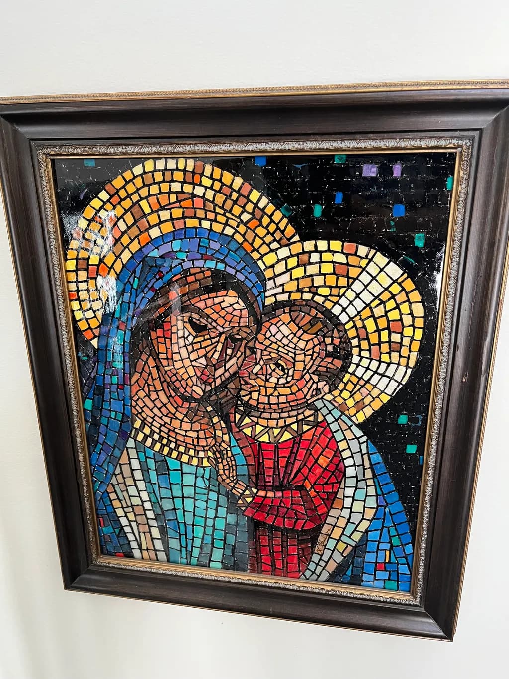 Madonna and Child Mosaic