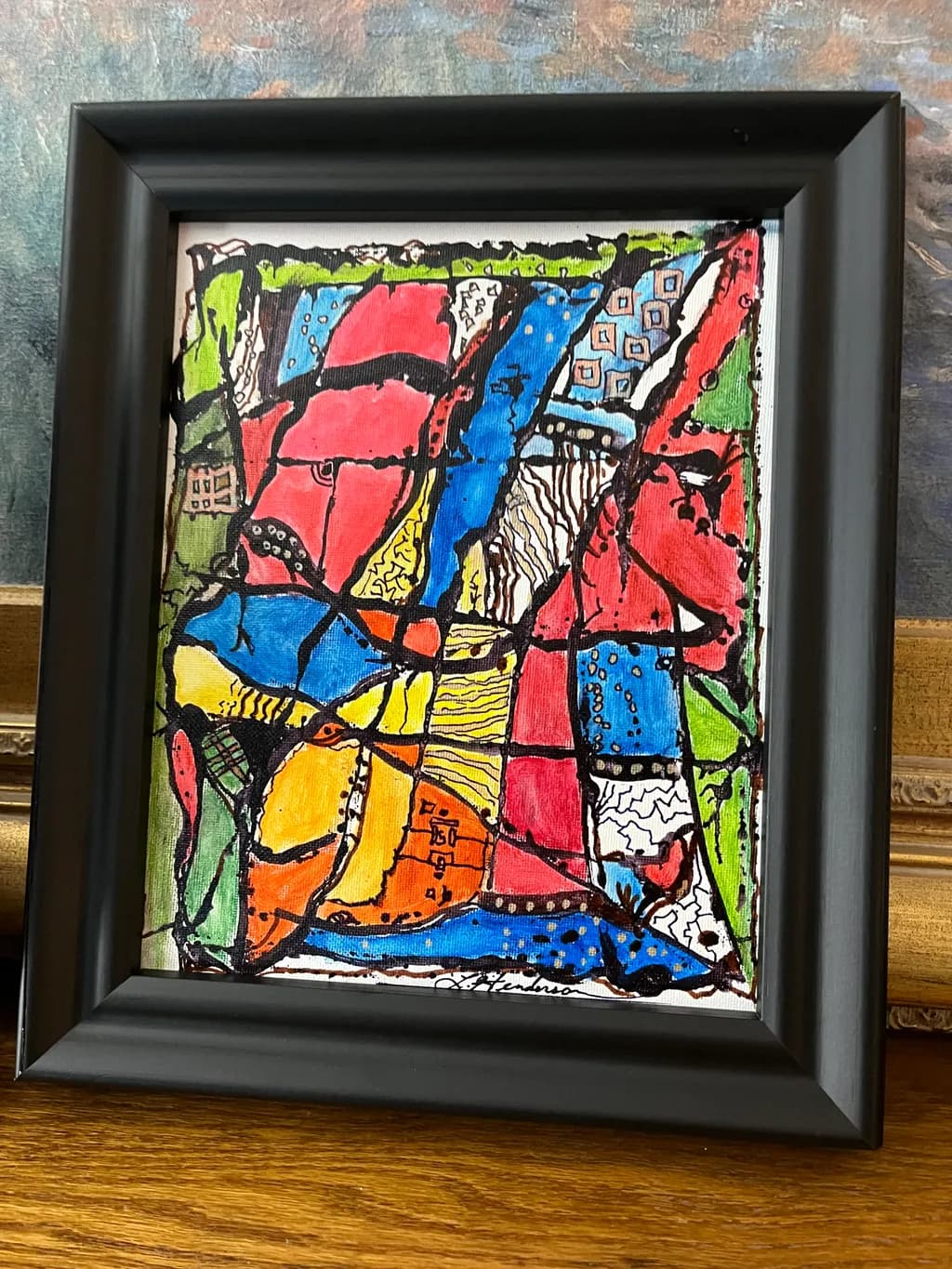 Colorful Abstract Grid