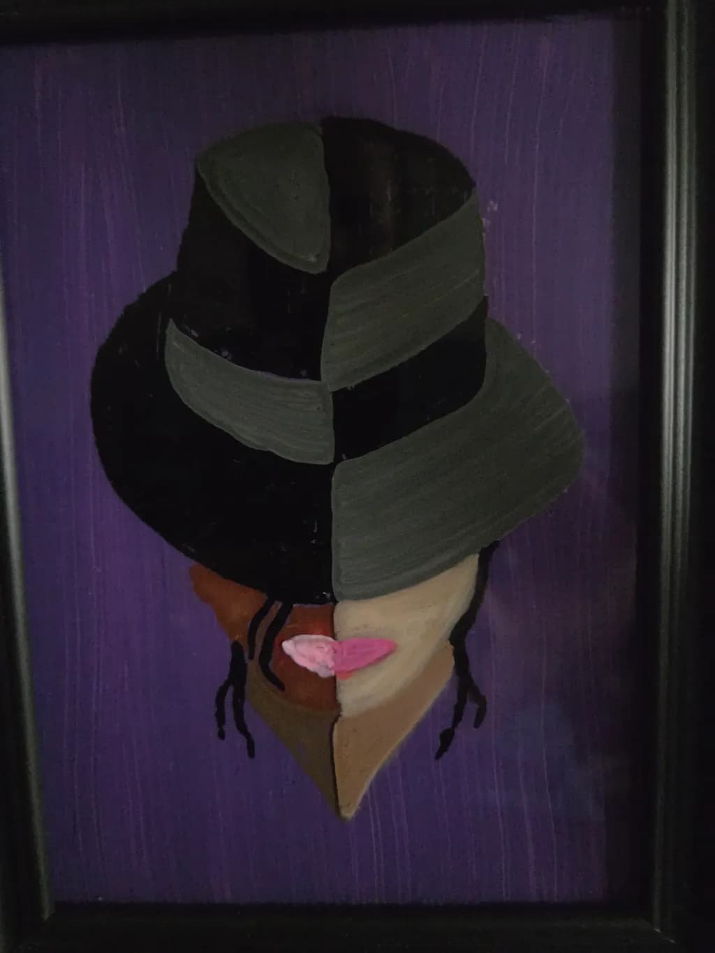 Abstract Portrait with Hat